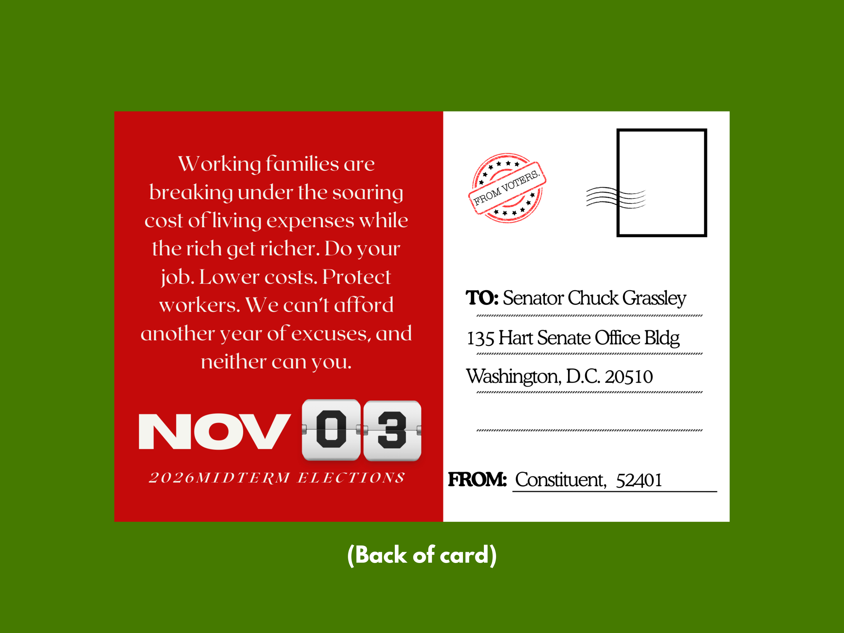 Take Action on Affordability and Cost-of-Living Crisis