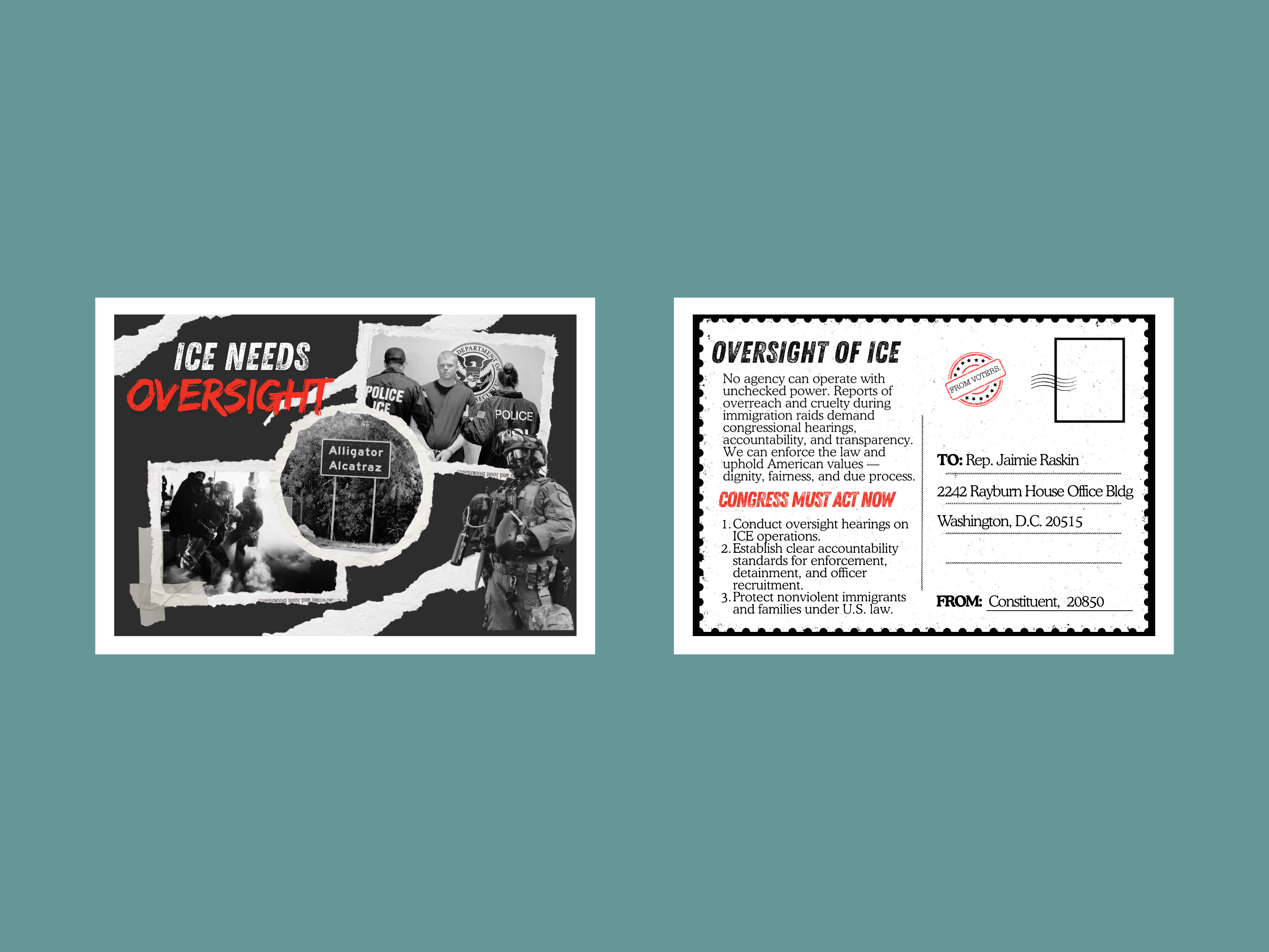 Tell Congress: ICE Oversight is NOT Optional