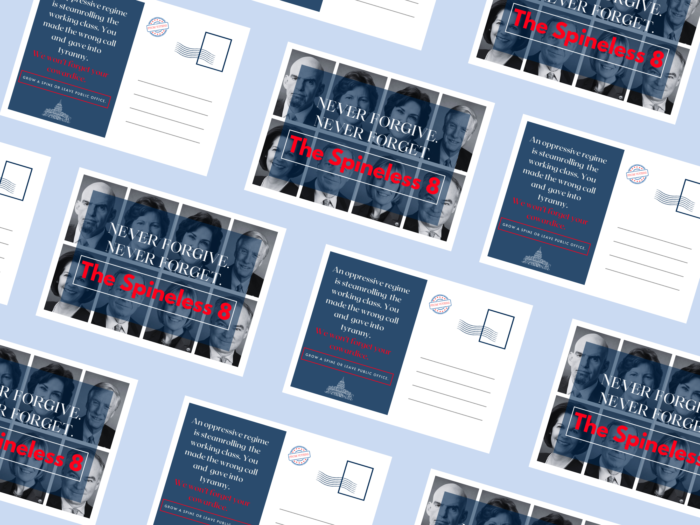 The Spineless 8 -- Send A Strong Signal to Senators Who Broke Ranks