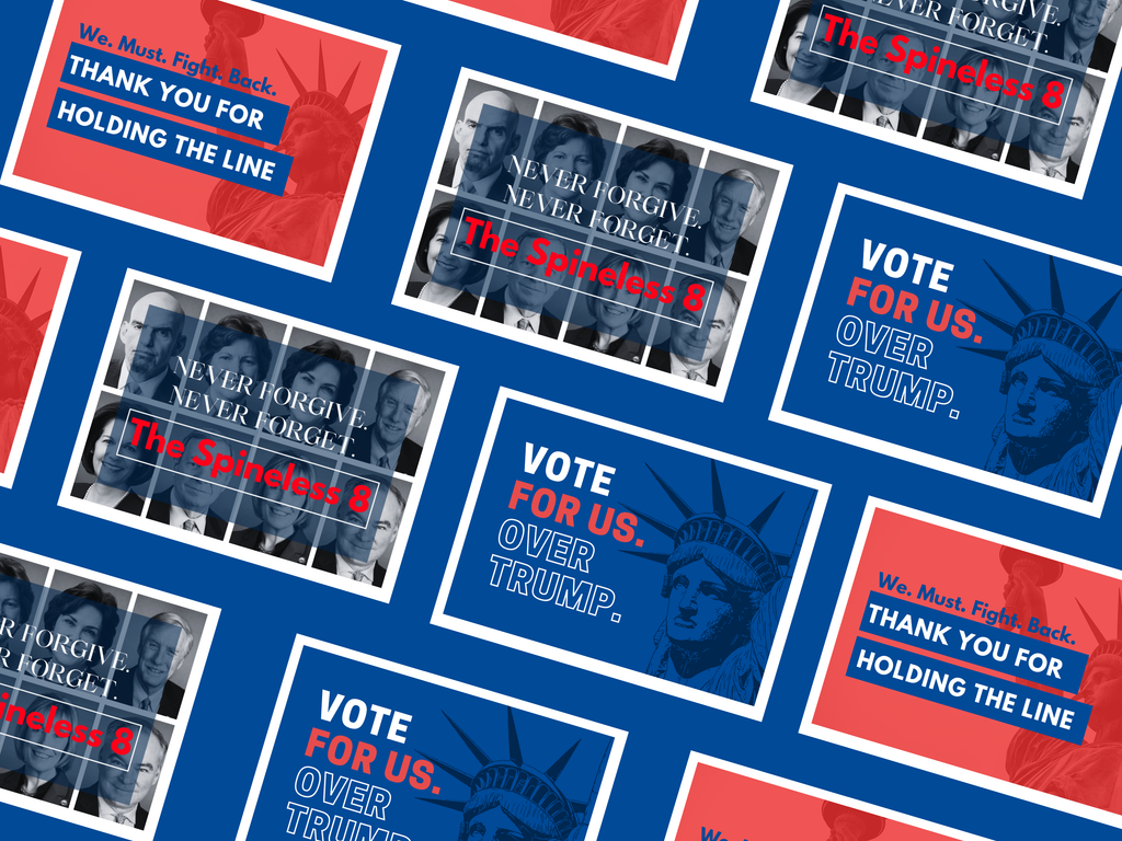 The Spineless 8 -- Send A Strong Signal to Senators Who Broke Ranks
