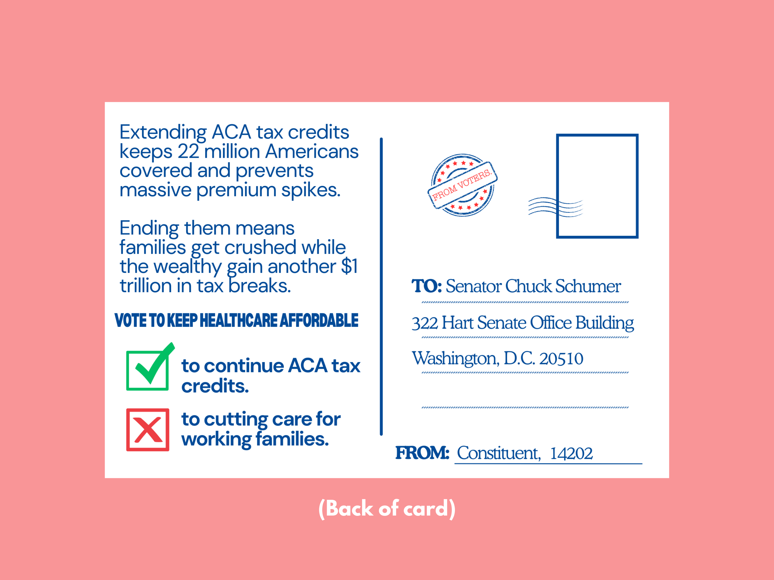 Extend ACA Tax Credits